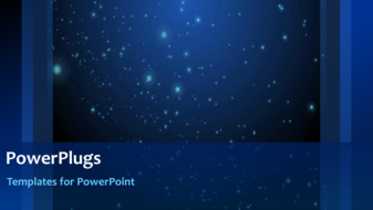 PowerPoint Template - Space background